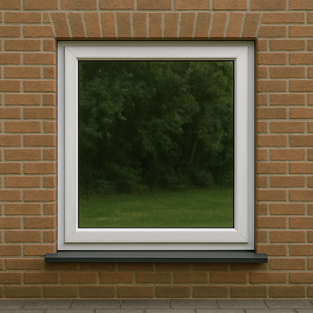 PVC fixed picture window for home extension — maximising natural light